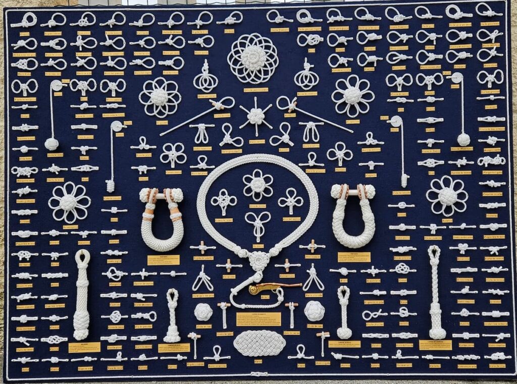 🪢 Como diseñar tu cuadro de nudos 12 Cuadro nudos marlinspike