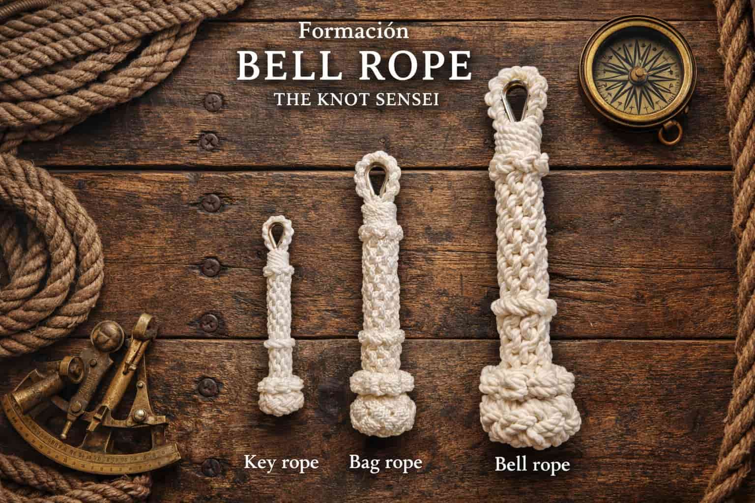 Key rope, Bag rope, Bell rope