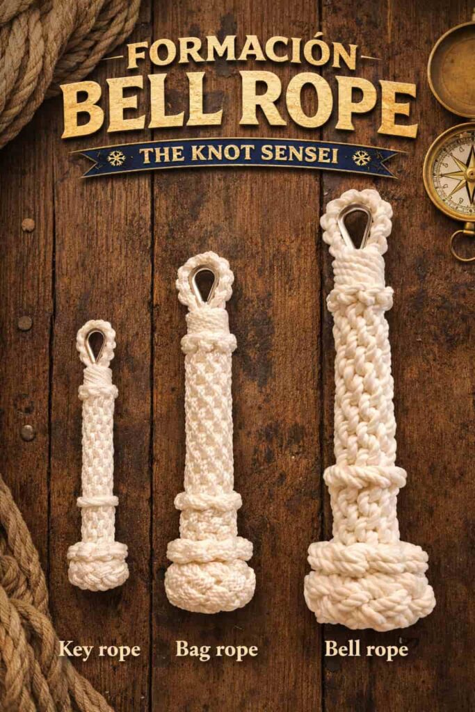 Key rope, Bag rope, Bell rope